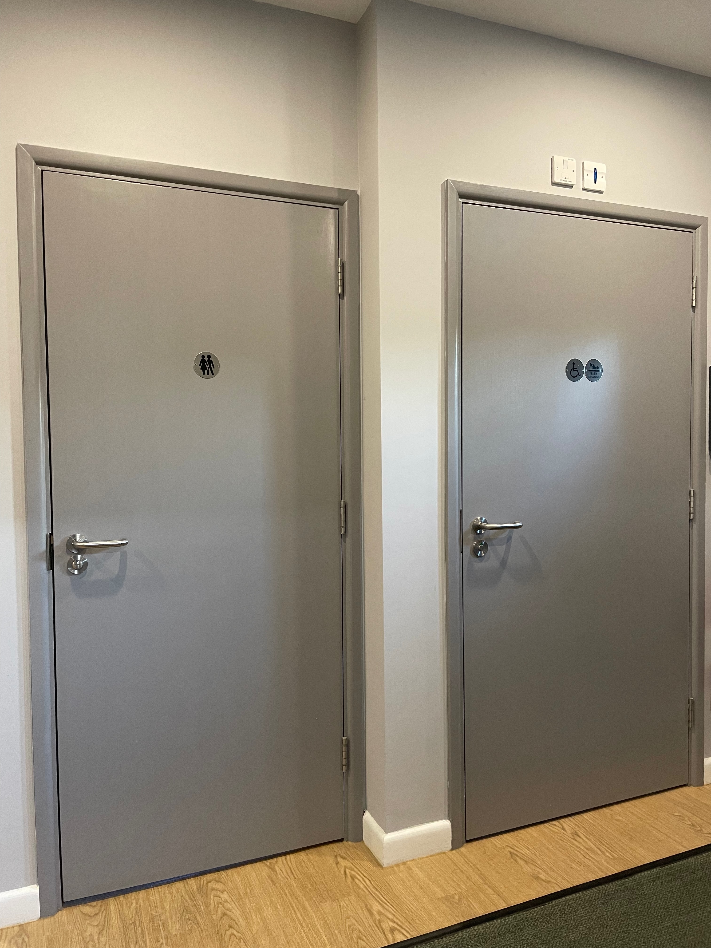 Accessible toilets at St Mark's Hall