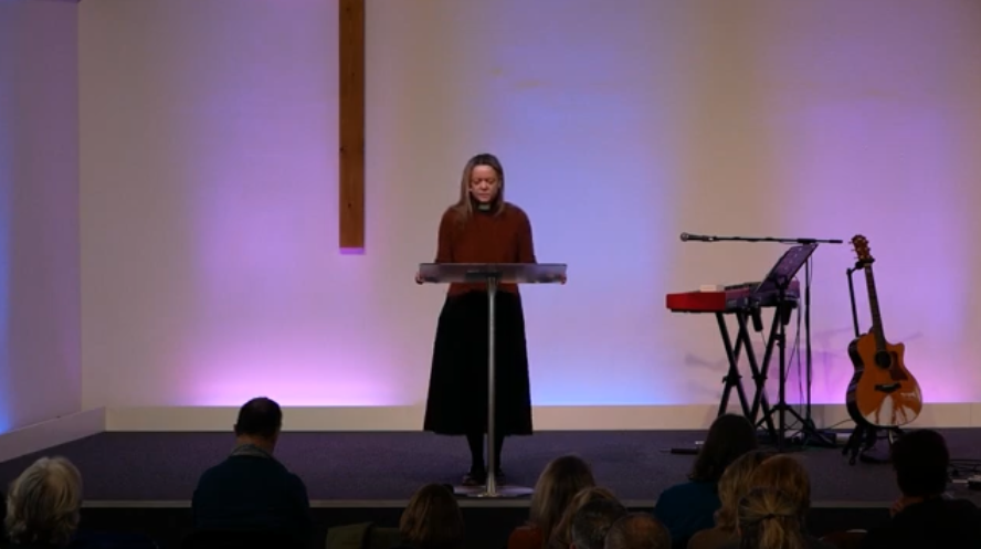 Marianne preaches at Winchester Vineyard Church